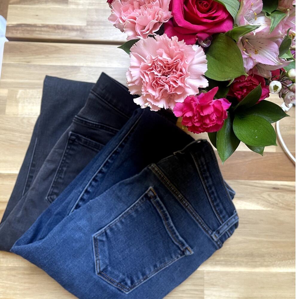 J Brand Alana High Rise Crop Skinny Jeans Stretch Duo Size 25